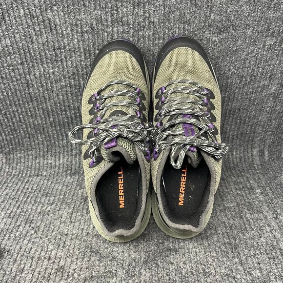 Merrell Bravada Athletic Hiking Trail Running Shoes Green Black Women’s Size 8.5 - Picture 7 of 8